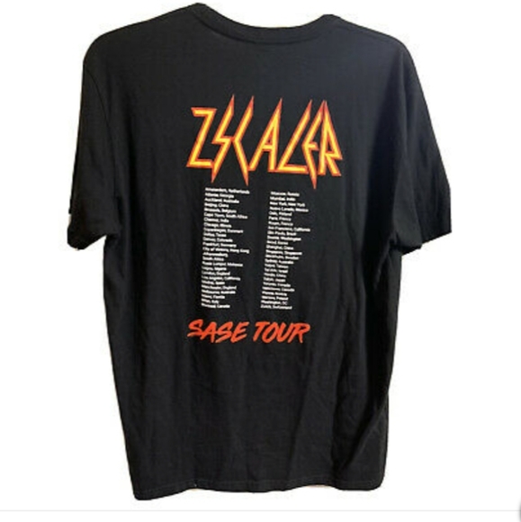 ZSCALER SASE CONCERT T-SHIRT - Picture 2 of 12